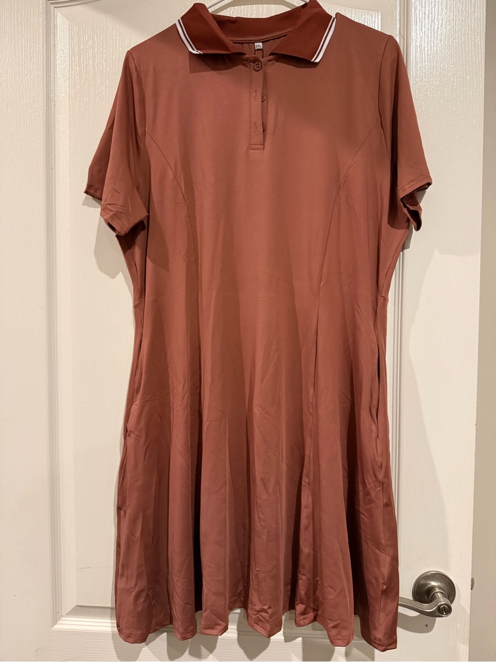 NWT Collared Athletic Dress with Shorts